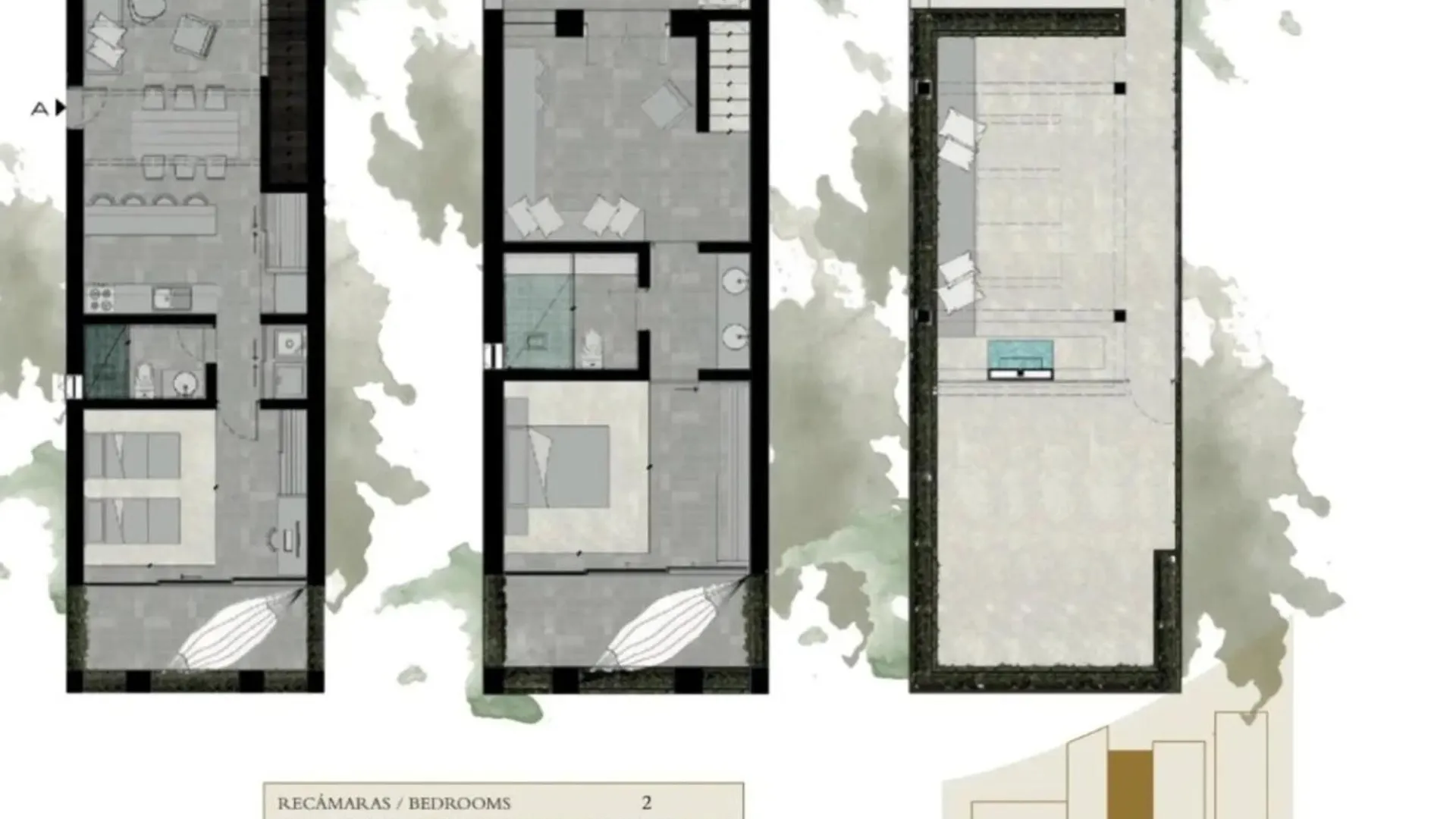 2Br Jungle Ph W Private Pool, Rooftop, Spa Tulum