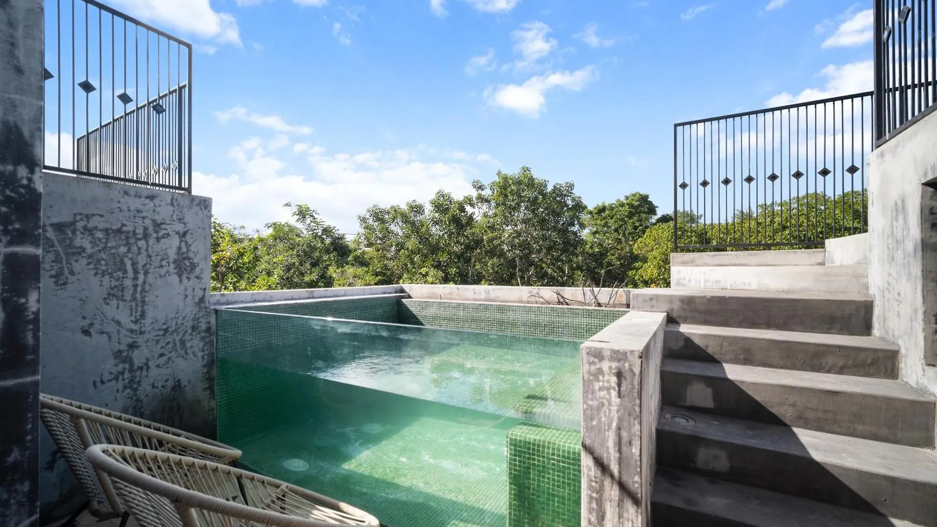 2Br Jungle Ph W Private Pool, Rooftop, Spa Tulum
